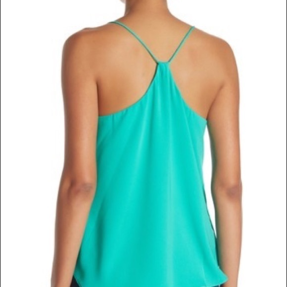 J. Crew Solid V-Neck Racerback Camisole - Picture 2 of 3
